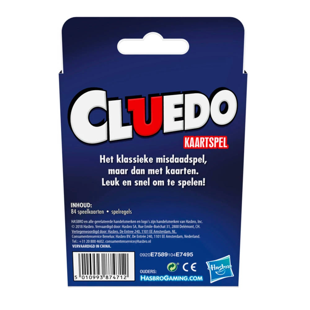 Hasbro Gaming Cluedo Kaartspel 7 Hasbro Gaming Cluedo Kaartspel - Afbeelding 5