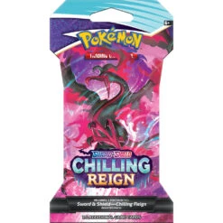 ASMODEE Pokémon TCG Sword & Shield Chilling Reign Sleeved Booster -Spel Serie 1987750 98834ed9