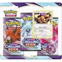 ASMODEE Pokémon TCG Sword & Shield Chilling Reign Boosterblister 5 ASMODEE Pokémon TCG Sword & Shield Chilling Reign Boosterblister -Spel Serie 1987751 03509d3c