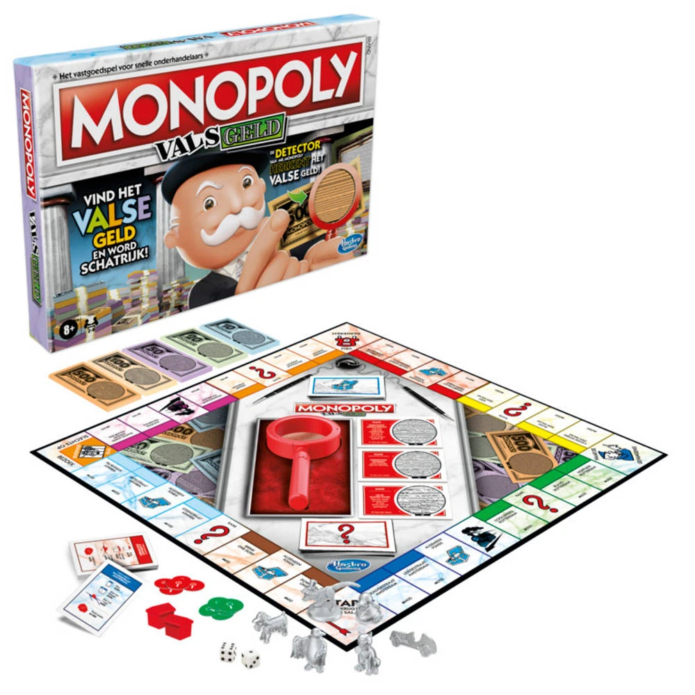 Hasbro Gaming Monopoly Vals Geld 3 Hasbro Gaming Monopoly Vals Geld
