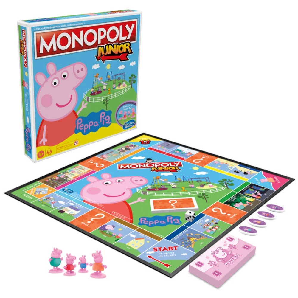 Hasbro Gaming Monopoly Junior Peppa Pig 3 Hasbro Gaming Monopoly Junior Peppa Pig