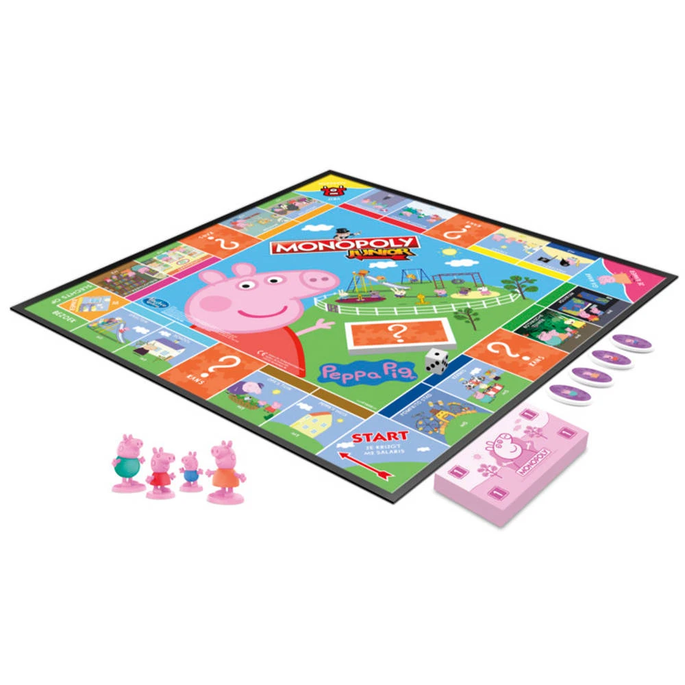 Hasbro Gaming Monopoly Junior Peppa Pig 7 Hasbro Gaming Monopoly Junior Peppa Pig - Afbeelding 5