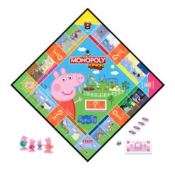 Hasbro Gaming Monopoly Junior Peppa Pig 11 Hasbro Gaming Monopoly Junior Peppa Pig -Spel Serie 1988135 beecc8c2