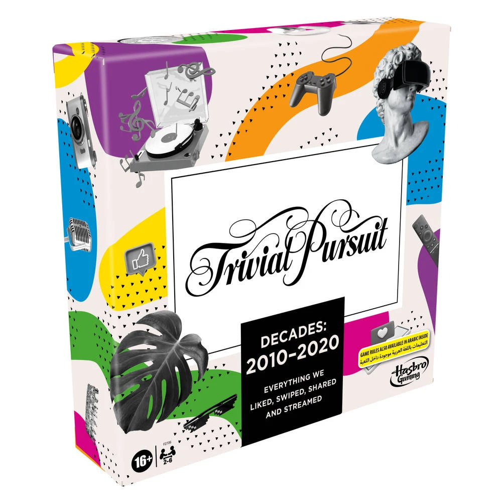 Hasbro Gaming Trivial Pursuit Decades 2010 - 2020 3 Hasbro Gaming Trivial Pursuit Decades 2010 - 2020