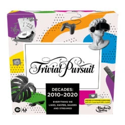 Hasbro Gaming Trivial Pursuit Decades 2010 - 2020 10 Hasbro Gaming Trivial Pursuit Decades 2010 - 2020 -Spel Serie 1988141 d5de6d47