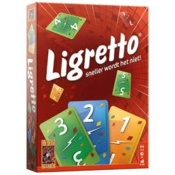 999 Games Ligretto - Rood -Spel Serie 1989435 716247e8