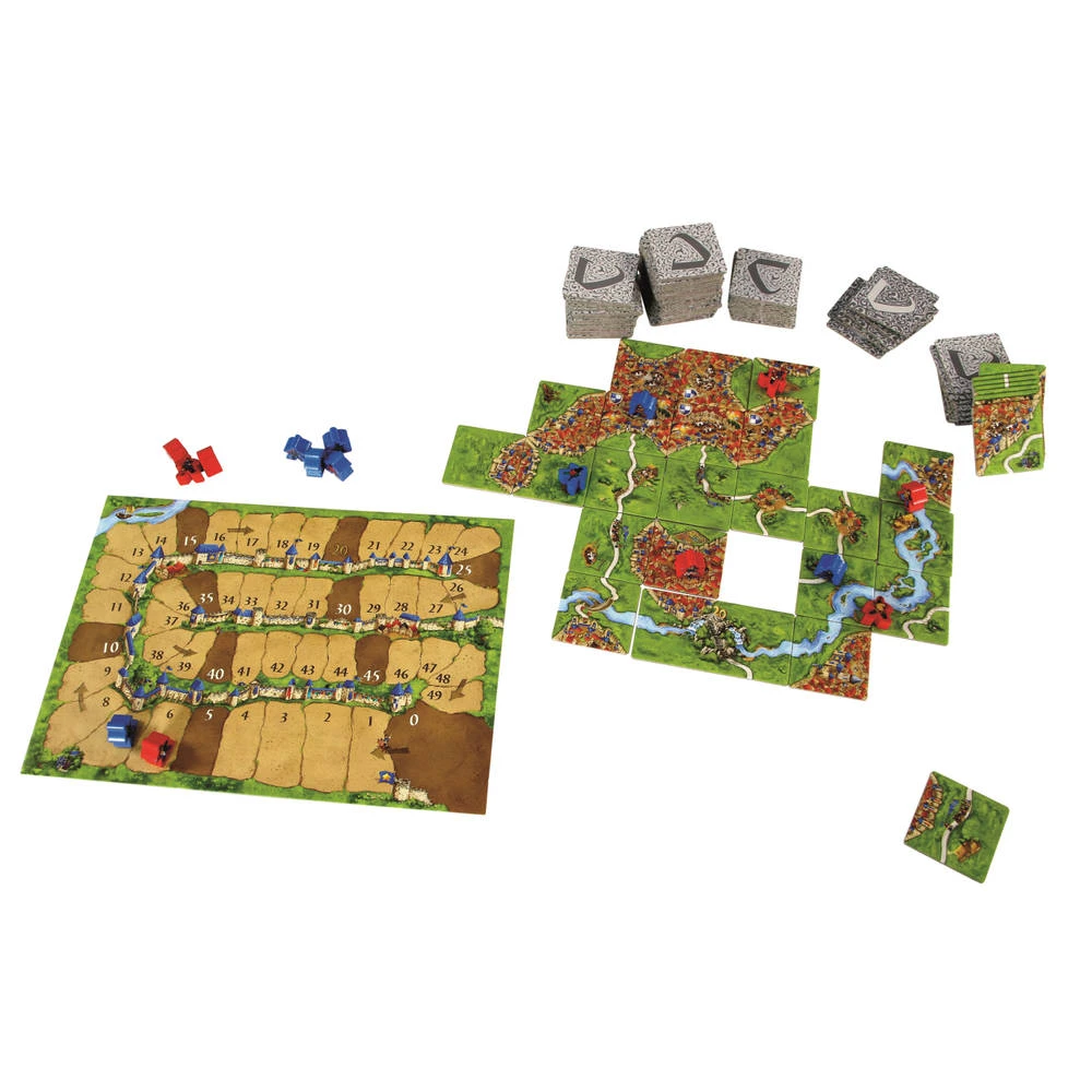 999 Games Carcassonne 20 Jaar Jubileum Editie 6 999 Games Carcassonne 20 Jaar Jubileum Editie - Afbeelding 4