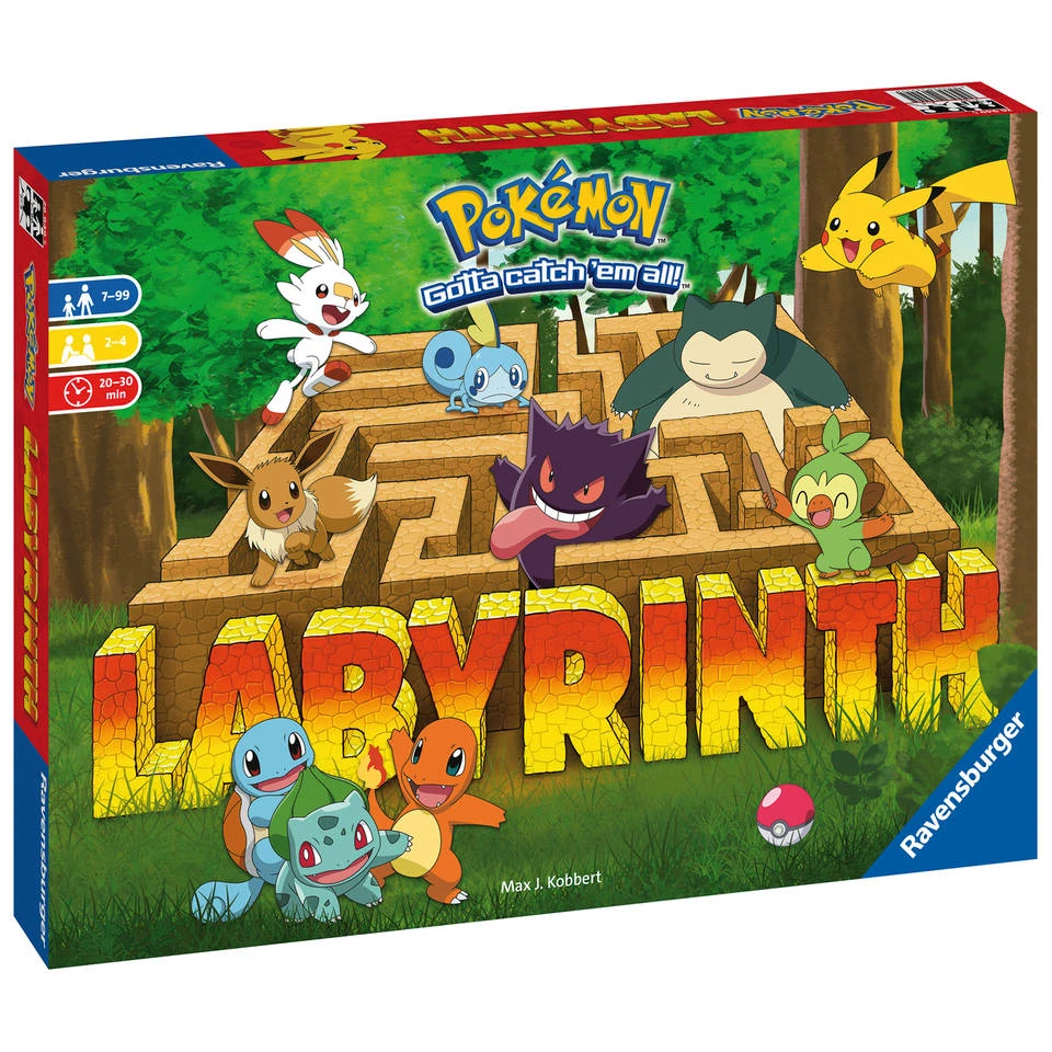 Ravensburger Pokémon Labyrinth Bordspel 4 Ravensburger Pokémon Labyrinth Bordspel - Afbeelding 2
