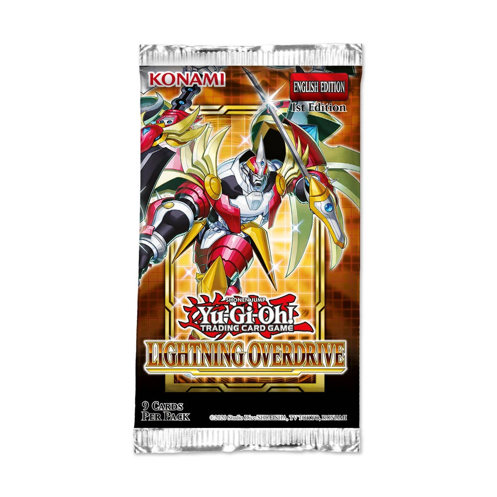 ASMODEE Yu-Gi-Oh! TCG Lightning Overdrive Sleeved Booster 3 ASMODEE Yu-Gi-Oh! TCG Lightning Overdrive Sleeved Booster