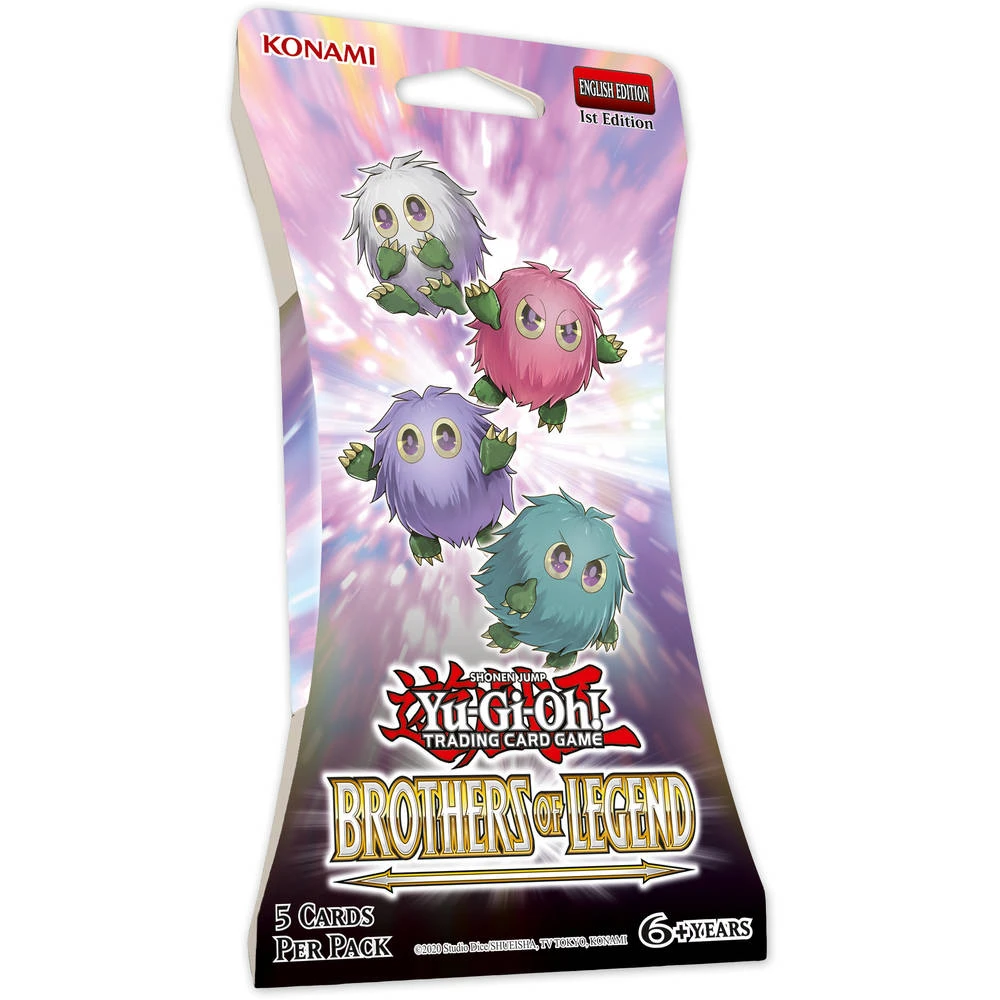 ASMODEE Yu-Gi-Oh! Brother Of Legend Sleeved Booster 3 ASMODEE Yu-Gi-Oh! Brother Of Legend Sleeved Booster