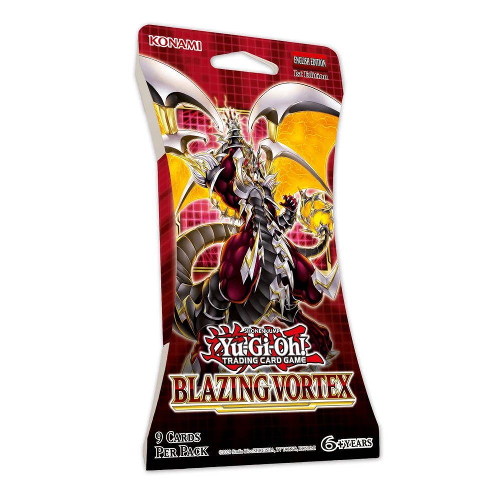 ASMODEE Yu-Gi-Oh! Blazing Vortex Sleeved Booster 3 ASMODEE Yu-Gi-Oh! Blazing Vortex Sleeved Booster