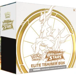 ASMODEE Pokémon TCG Sword & Shield Brilliant Stars Elite Trainer Box