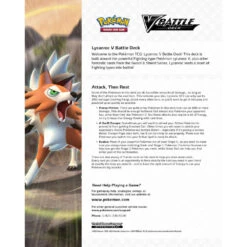 ASMODEE Pokémon TCG V Battle Deck Bundel Lycanroc Vs. Corviknight -Spel Serie 1991541 eaa6a239