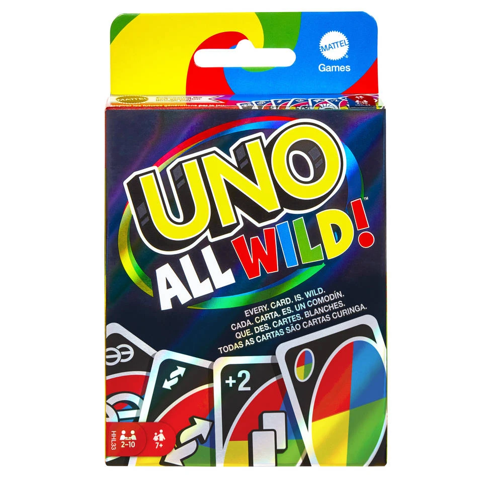 Mattel Games UNO All Wild 4 Mattel Games UNO All Wild - Afbeelding 2