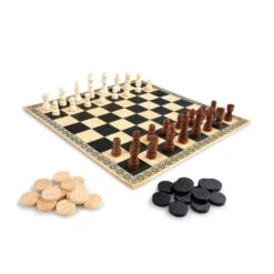 Addo Games Schaken En Dammen Strategieset -Spel Serie 1991798 ea0a3948