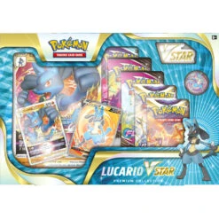 ASMODEE Pokémon TCG Lucario VSTAR Premium Collection -Spel Serie 1992321 f98e3972