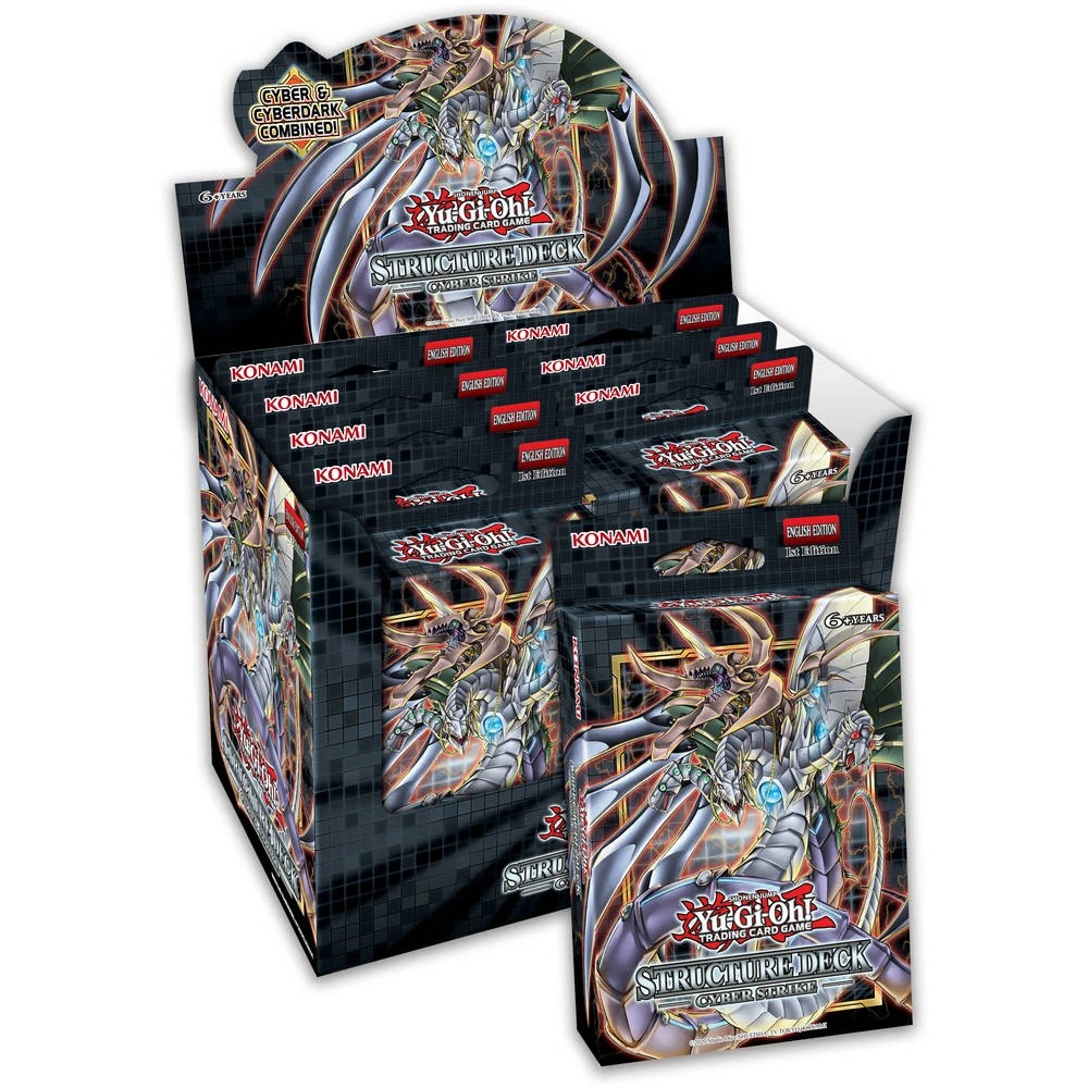 ASMODEE Yu-Gi-Oh! TCG Cyber Strike Unlimited Structure Deck 4 ASMODEE Yu-Gi-Oh! TCG Cyber Strike Unlimited Structure Deck - Afbeelding 2
