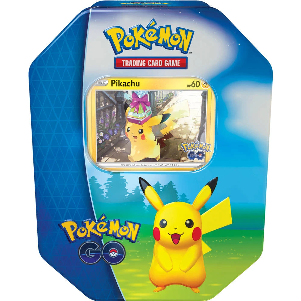ASMODEE Pokémon Go TCG V Cadeau Tin Pikachu 3 ASMODEE Pokémon Go TCG V Cadeau Tin Pikachu
