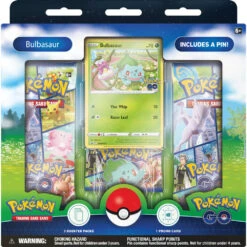 ASMODEE Pokémon Go TCG Pin Box Bulbasaur -Spel Serie 1993111 d9a44f2f
