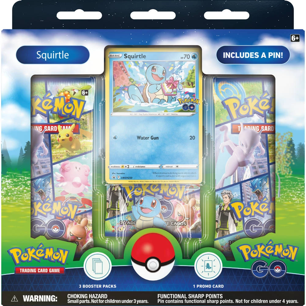 ASMODEE Pokémon Go TCG Pin Box Squirtle 5 ASMODEE Pokémon Go TCG Pin Box Squirtle - Afbeelding 3