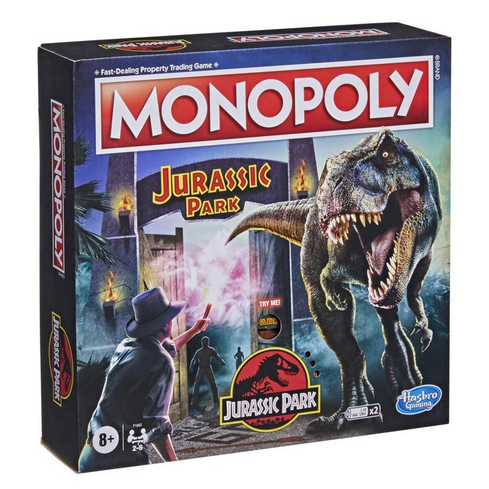 Hasbro Gaming Monopoly Jurassic Park Bordspel Educatief 5 Hasbro Gaming Monopoly Jurassic Park Bordspel Educatief - Afbeelding 3