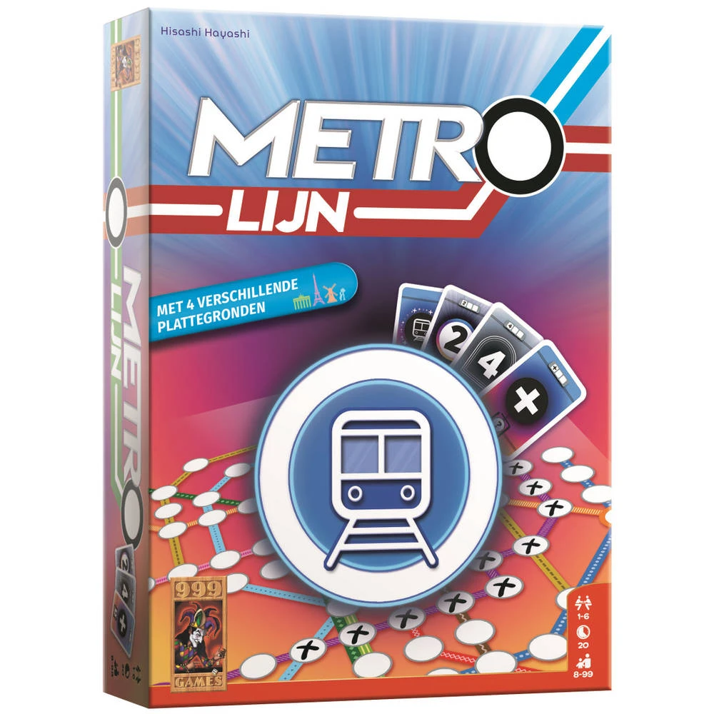 999 Games Metrolijn 4 999 Games Metrolijn - Afbeelding 2