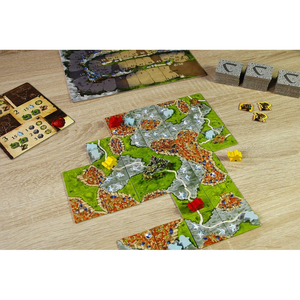 999 Games Carcassonne Uitbreiding: De Mist 8 999 Games Carcassonne Uitbreiding: De Mist - Afbeelding 6