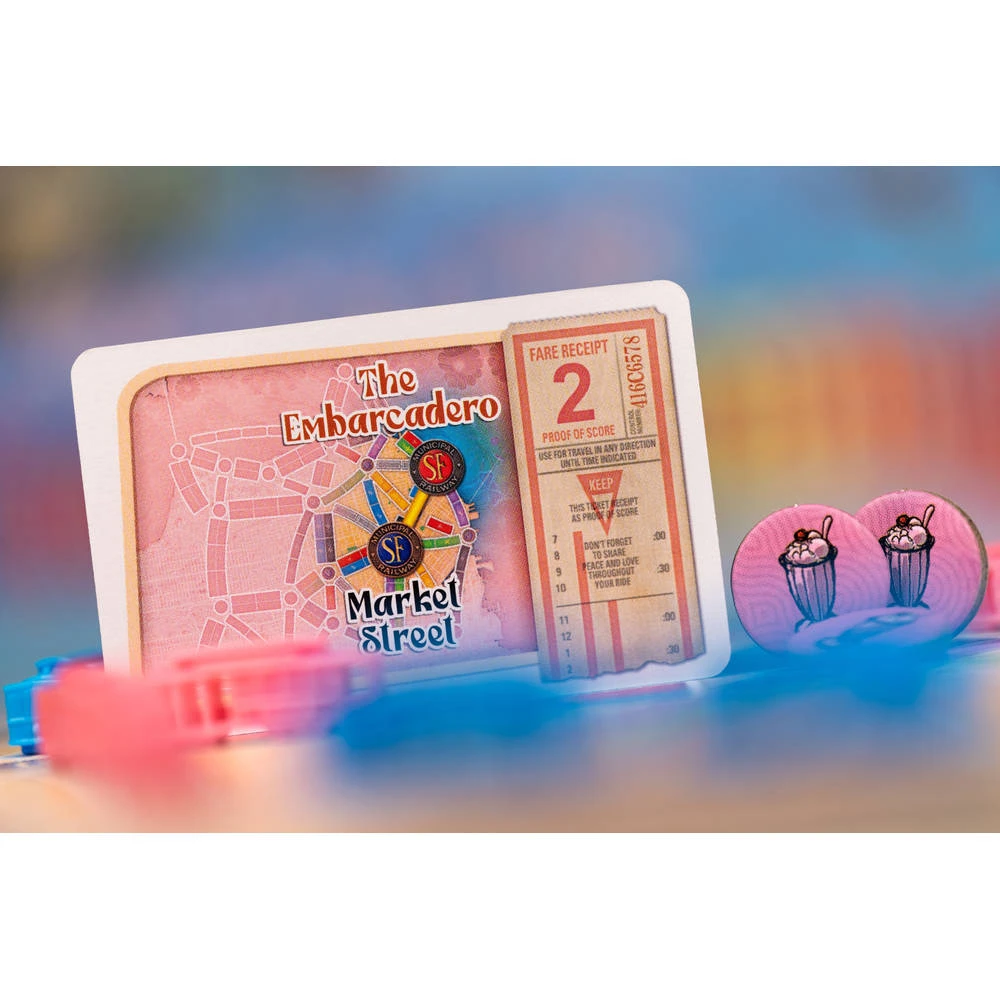 Days Of Wonder Ticket To Ride San Francisco 6 Days Of Wonder Ticket To Ride San Francisco - Afbeelding 4