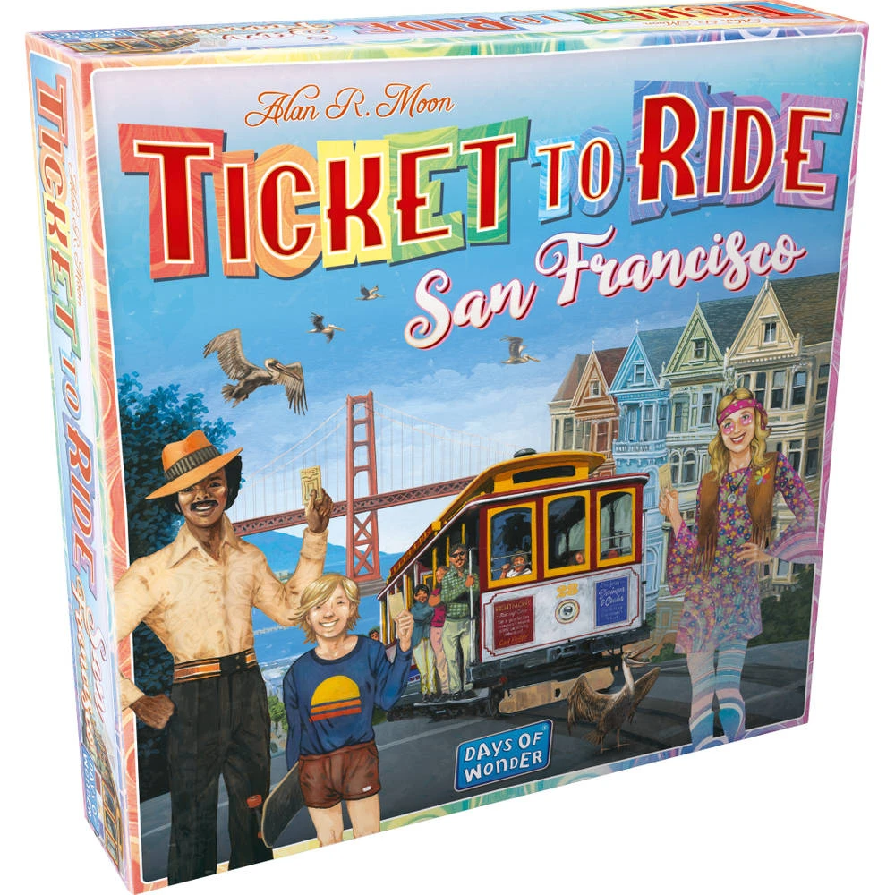 Days Of Wonder Ticket To Ride San Francisco 3 Days Of Wonder Ticket To Ride San Francisco
