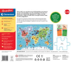 Clementoni Ontdek De Wereld Legpuzzel - 124 Stukjes -Spel Serie 1993786 04a600b4