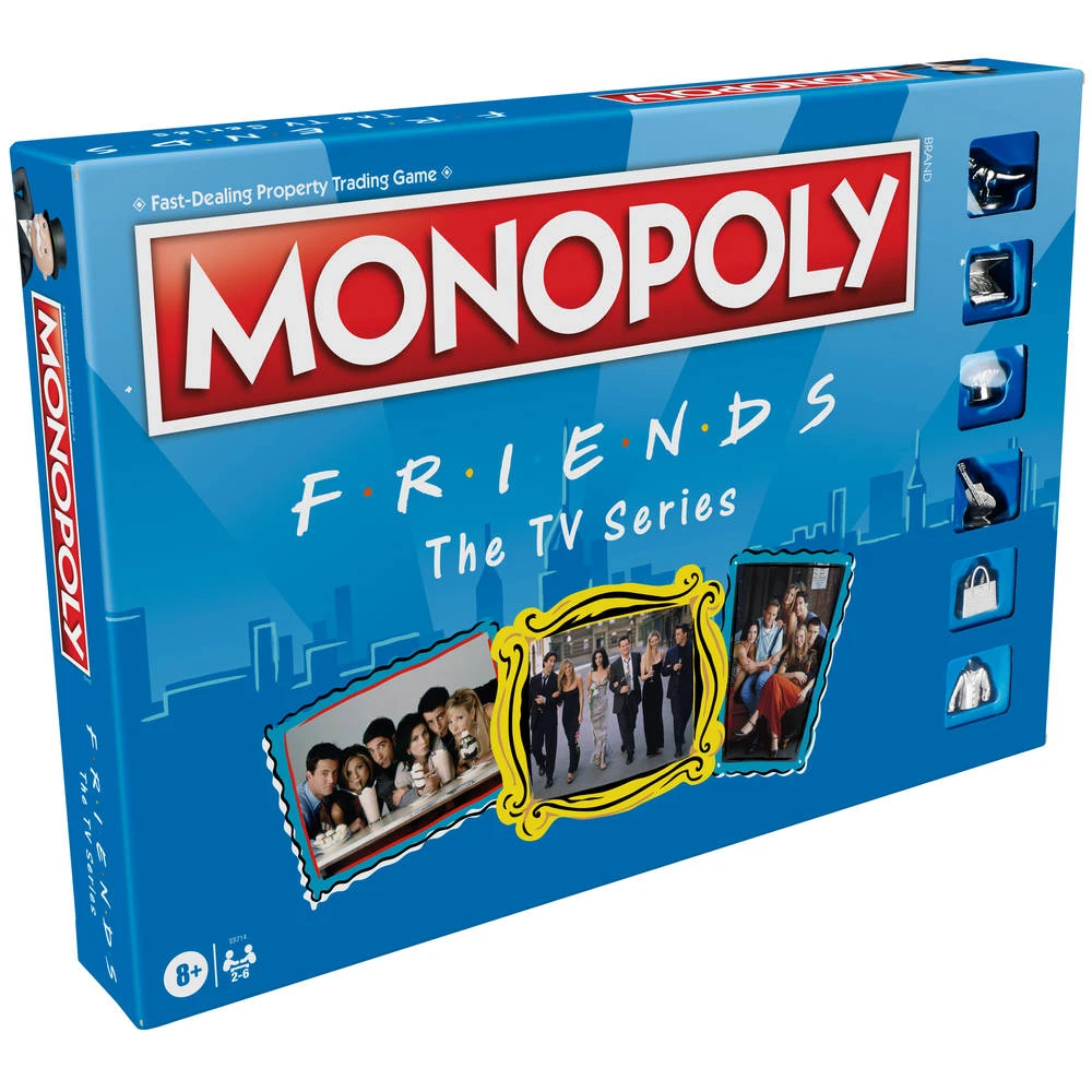 Hasbro Monopoly Friends The Television Series 4 Hasbro Monopoly Friends The Television Series - Afbeelding 2