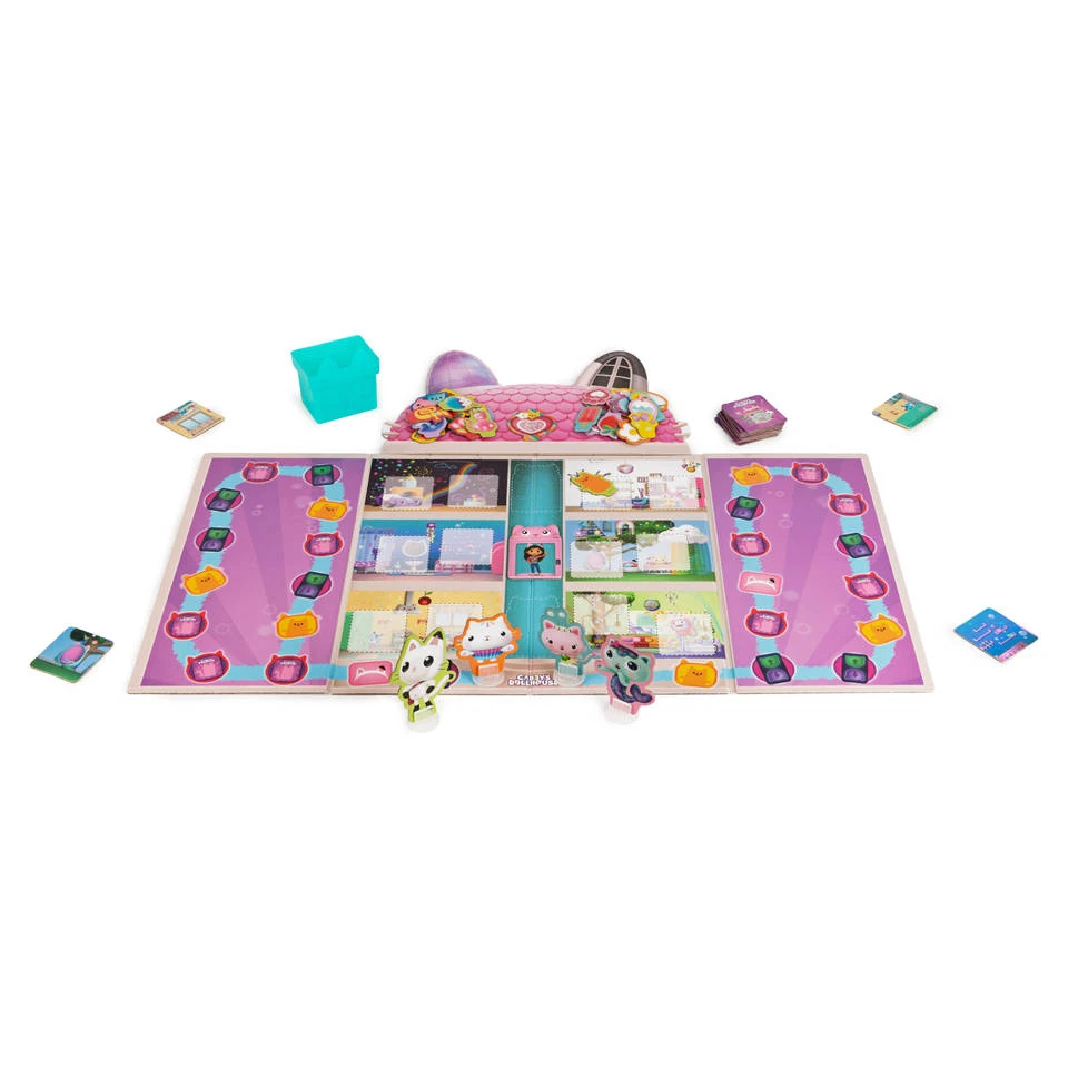 SPIN MASTER Gabby's Poppenhuis Meow-mazing Bordspel 4 SPIN MASTER Gabby's Poppenhuis Meow-mazing Bordspel - Afbeelding 2