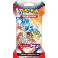 ASMODEE Pokémon TCG Scarlet & Violet Sleeved Booster -Spel Serie 1995407 37c0b032