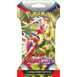 ASMODEE Pokémon TCG Scarlet & Violet Sleeved Booster -Spel Serie 1995407 53a86572