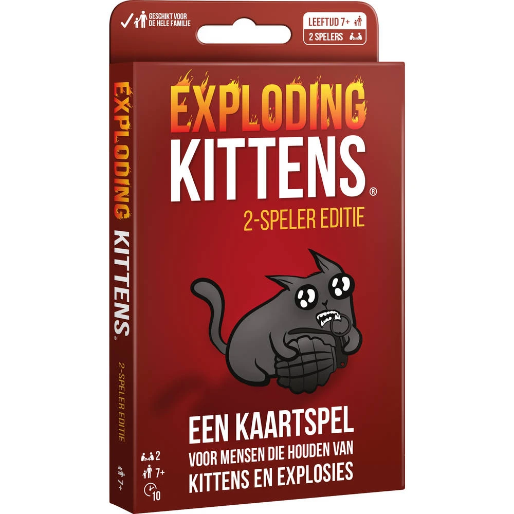 ASMODEE Exploding Kittens 2 Speler Editie 4 ASMODEE Exploding Kittens 2 Speler Editie - Afbeelding 2