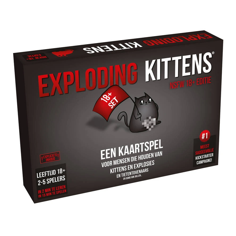 ASMODEE Exploding Kittens NSFW 3 ASMODEE Exploding Kittens NSFW