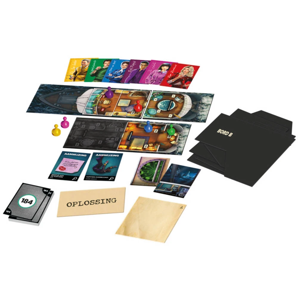 Hasbro Gaming Cluedo Sabotage Op Zee 5 Hasbro Gaming Cluedo Sabotage Op Zee - Afbeelding 3