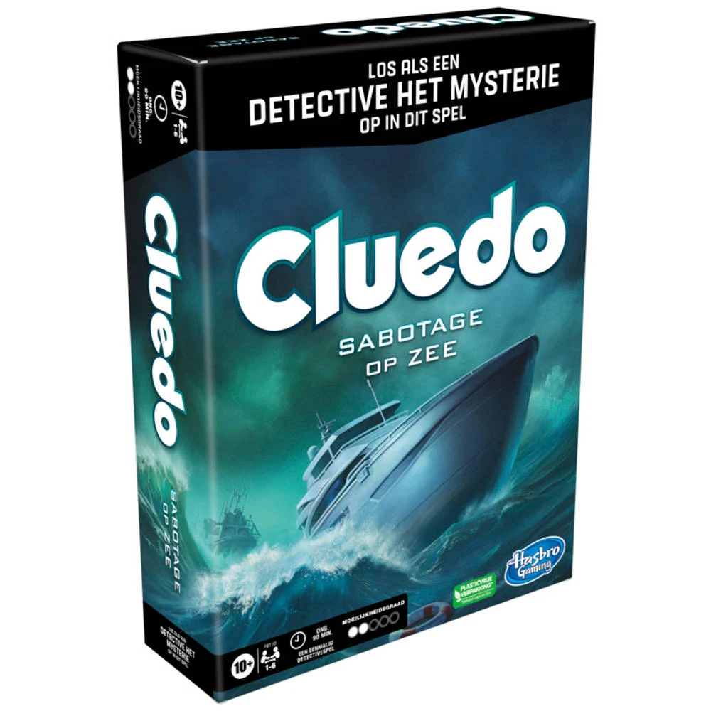 Hasbro Gaming Cluedo Sabotage Op Zee 4 Hasbro Gaming Cluedo Sabotage Op Zee - Afbeelding 2