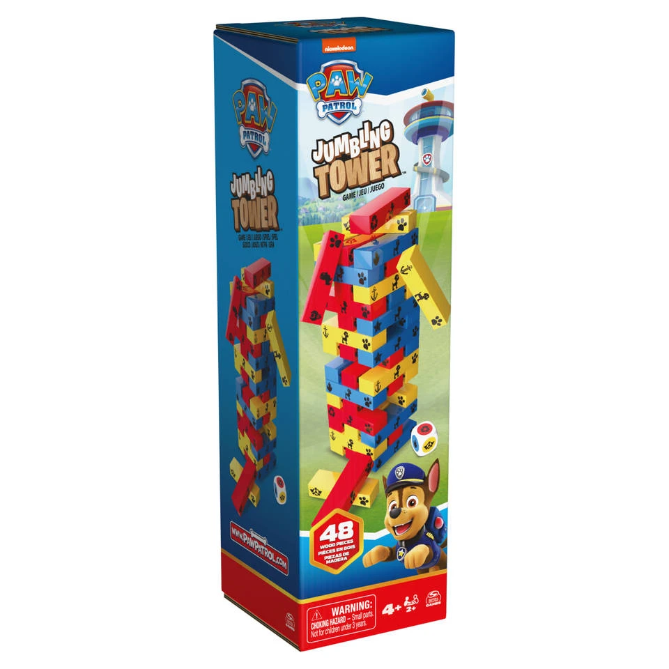 SPIN MASTER PAW Patrol Jumbling Tower Spel 3 SPIN MASTER PAW Patrol Jumbling Tower Spel