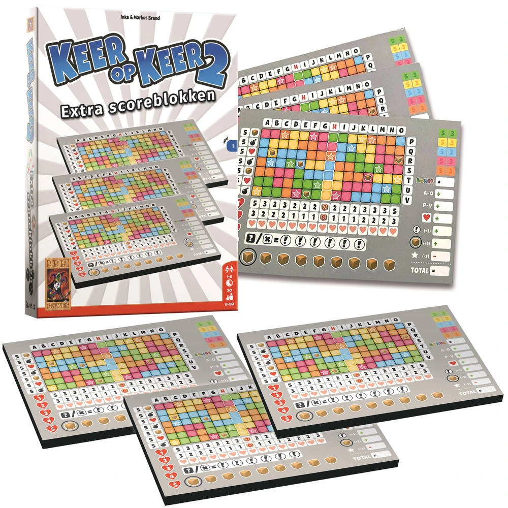 999 Games Keer Op Keer 2 Scoreblokken 3 999 Games Keer Op Keer 2 Scoreblokken