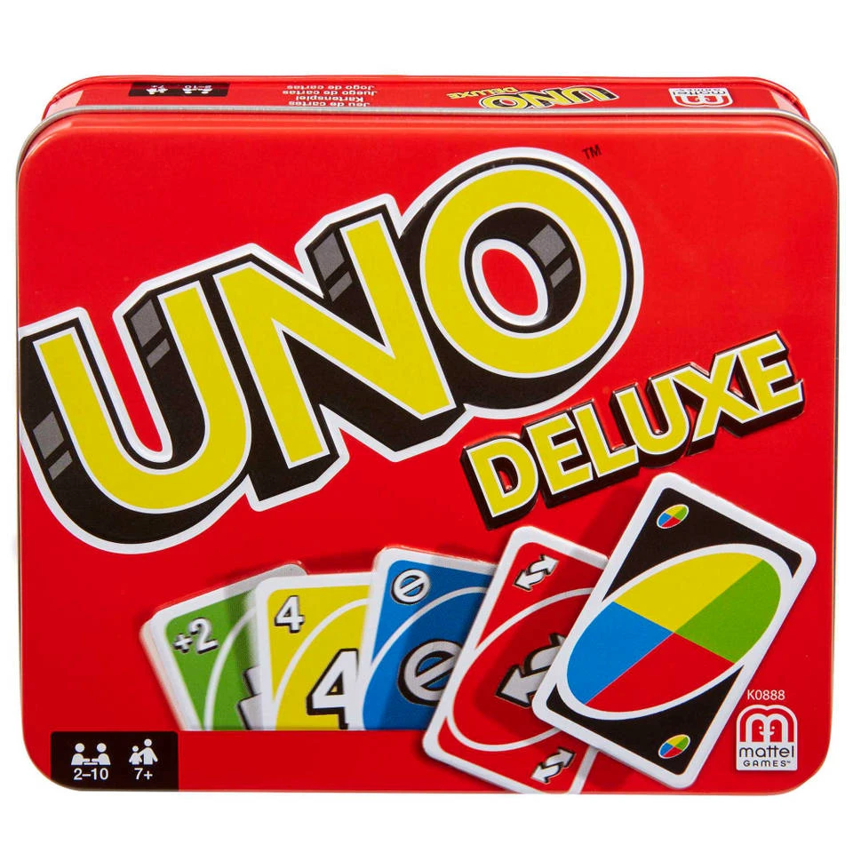 MATTEL UNO Deluxe 3 MATTEL UNO Deluxe