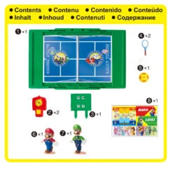 No Brand Super Mario Rally Tennis -Spel Serie 1996532 1e0abc7b
