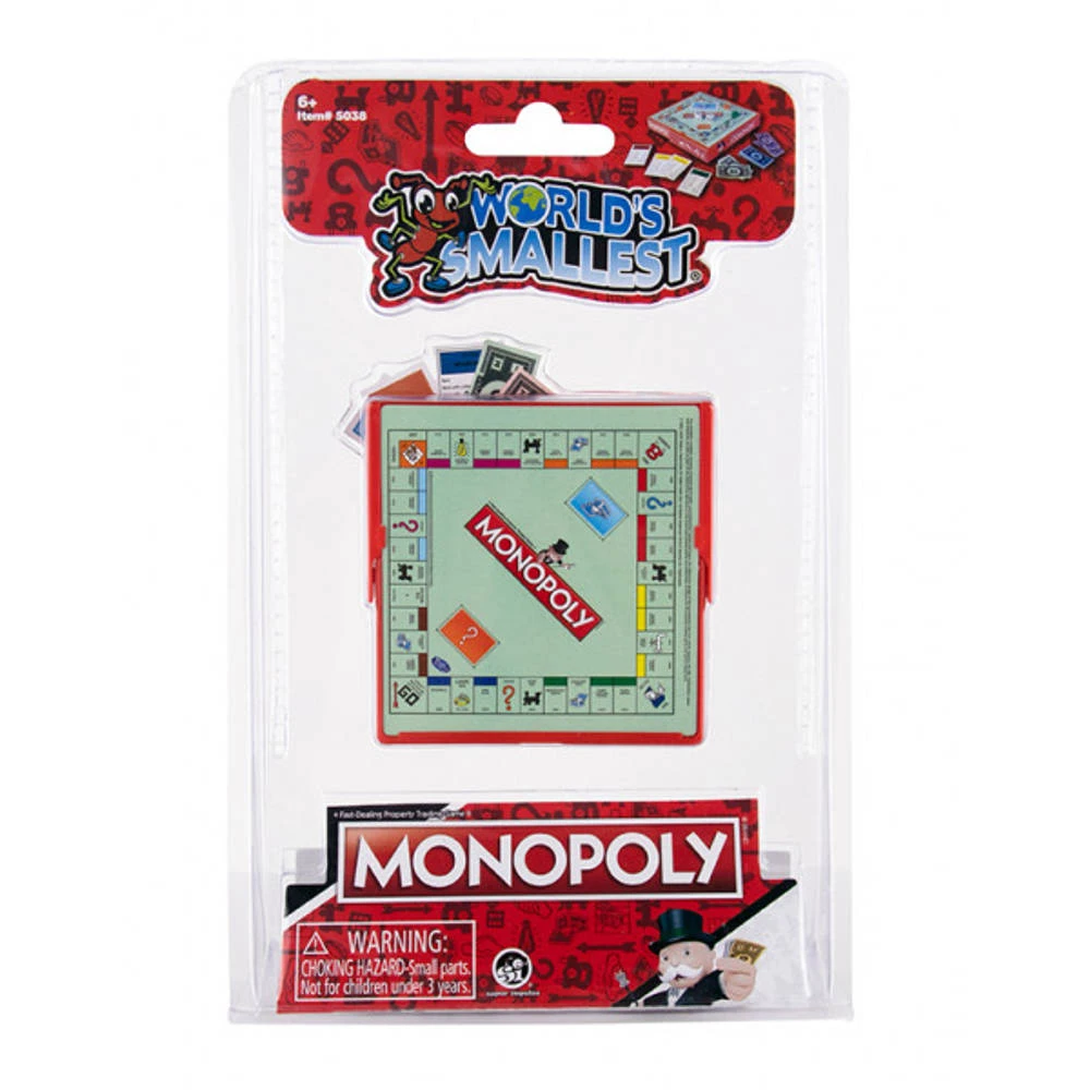 No Brand World's Smallest Monopoly 4 No Brand World's Smallest Monopoly - Afbeelding 2
