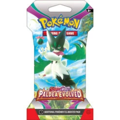 ASMODEE Pokémon TCG Scarlet & Violet Paldea Evolved Sleeved Booster -Spel Serie 1996728 a98ee939