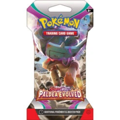 ASMODEE Pokémon TCG Scarlet & Violet Paldea Evolved Sleeved Booster -Spel Serie 1996728 ab3a4b72