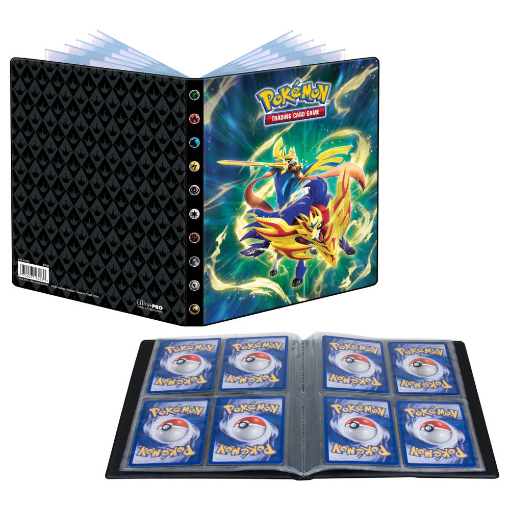 No Brand Pokémon TCG Crown Zenith 4-pocket Portfolio 3 No Brand Pokémon TCG Crown Zenith 4-pocket Portfolio