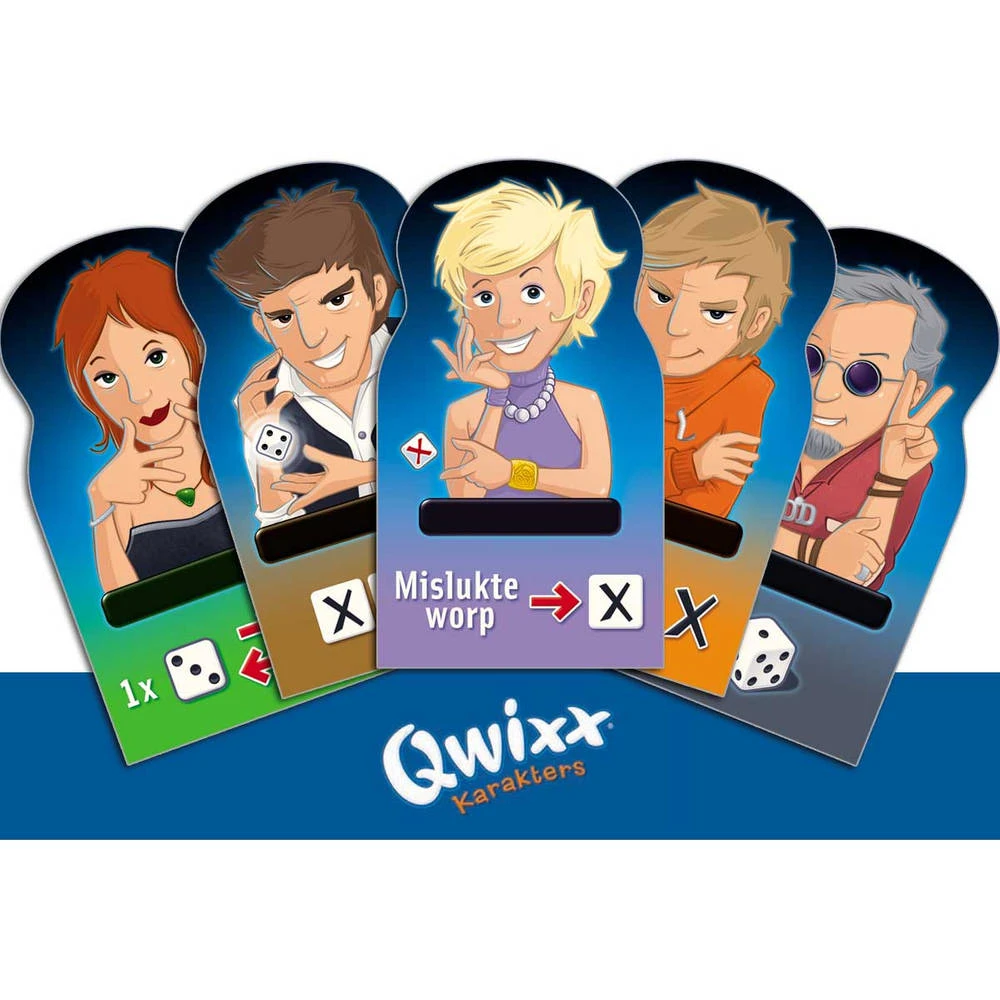 Qwixx Karakters 5 Qwixx Karakters - Afbeelding 3