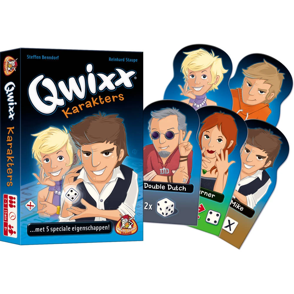 Qwixx Karakters 3 Qwixx Karakters