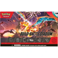 ASMODEE Pokémon TCG Scarlet & Violet Obsidian Flames Build & Battle Stadium -Spel Serie 1997801 ee826bca